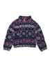 OshKosh B'gosh 100% Polyester Argyle Purple Jacket Size 7 - photo 1