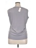 Roz & Ali Silver Sleeveless Top Size 14 - photo 2