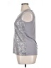 Roz & Ali Silver Sleeveless Top Size 14 - photo 5