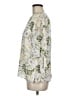 Hobbs London 100% Polyester Ivory 3/4 Sleeve Blouse Size 8 - photo 5