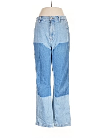 Madewell The '90s Straight Jean in Hazelfern Wash: Shadow-Panel Edition (view 1)