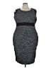 Torrid Tweed Gray Cocktail Dress Size 22 - photo 1