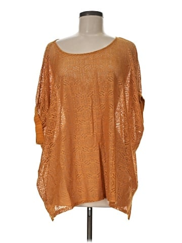 Akemi + Kin 3/4 Sleeve Blouse (view 1)