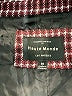 Haute Monde Houndstooth Burgundy Blazer Size M - photo 6