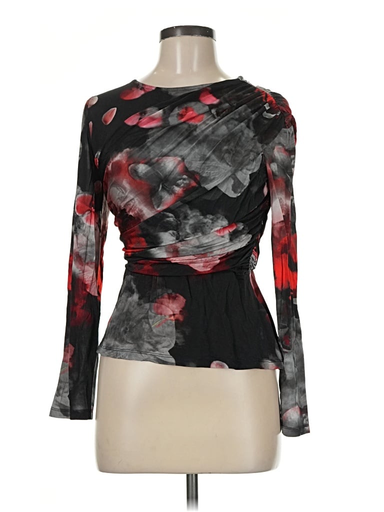 Pre-owned Prabal Gurung Long Sleeve T-shirt In Black
