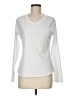 Warm Essentials White Long Sleeve T-Shirt Size M - photo 1