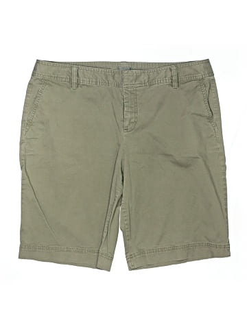 Caslon Khaki Shorts (view 1)