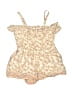 Janie and Jack 100% Cotton Floral Ivory Leotard Size 3 - photo 1