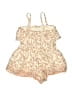 Janie and Jack 100% Cotton Floral Ivory Leotard Size 3 - photo 2