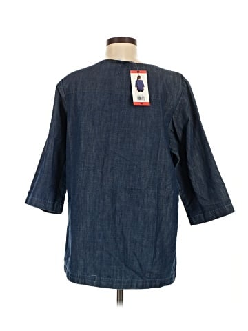 Martha Stewart 3/4 Sleeve Top (view 2)