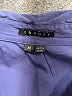 Theory Blue 3/4 Sleeve Button-Down Shirt Size M - photo 7