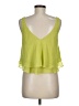 River Island 100% Polyester Green Sleeveless Blouse Size 8 - photo 2