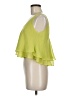 River Island 100% Polyester Green Sleeveless Blouse Size 8 - photo 5