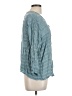 CP Shades 100% Rayon Teal 3/4 Sleeve Blouse Size L - photo 4