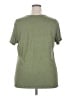 Torrid Solid Green Short Sleeve T-Shirt Size 3X Plus (3) - photo 2