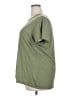 Torrid Solid Green Short Sleeve T-Shirt Size 3X Plus (3) - photo 5