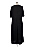 D&Co. Solid Black Casual Dress Size 1X - photo 2