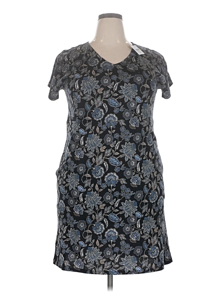 Pre-owned Purejill Casual Dress In Blue