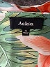 AaKaa 100% Polyester Tropical Green Casual Dress Size S - photo 7