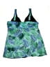 Fit 4 U Tropical Green Swimsuit Top Size 24 - photo 2