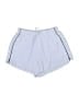 Lululemon Athletica Stripes Silver Athletic Shorts Size 8 - photo 1