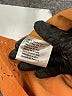 Sigrid Olsen 100% Leather Orange Kimono Size M - photo 8