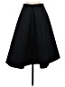 Tibi Chevron-herringbone Black Formal Skirt Size 4 - photo 1