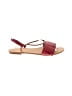 Kate Spade Saturday Burgundy Sandals Size 7 - photo 1