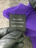 Angels 100% Polyester Purple 3/4 Sleeve Blouse Size XL - photo 8