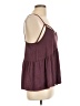 American Eagle Outfitters 100% Polyester Burgundy Sleeveless Top Size L - photo 4