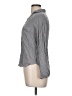 Splendid 100% Rayon Gray Long Sleeve Button-Down Shirt Size M - photo 5