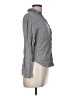 Splendid 100% Rayon Gray Long Sleeve Button-Down Shirt Size M - photo 4