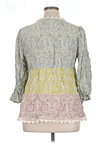 Cato 3/4 Sleeve Blouse (view 2)