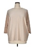 Love Scarlett Tan 3/4 Sleeve Top Size 1X - photo 1