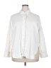 Lane Bryant Ivory Long Sleeve Button-Down Shirt Size 18 - 20 Plus - photo 1