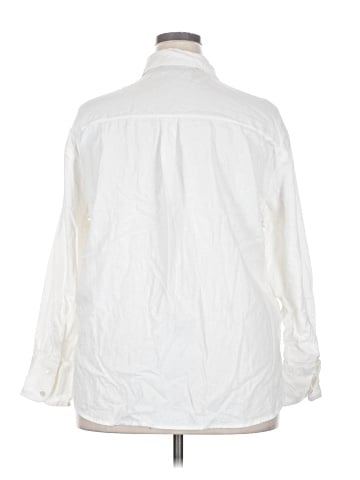 Lane Bryant Long Sleeve Button-Down Shirt (view 2)