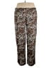 IMAN Animal Print Brown Casual Pants Size XL - photo 1