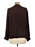 Catherine Malandrino 100% Polyester Brown Long Sleeve Blouse Size L - photo 2