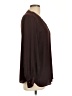 Catherine Malandrino 100% Polyester Brown Long Sleeve Blouse Size L - photo 4
