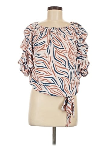 CeCe 3/4 Sleeve Blouse (view 1)