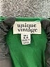 Unique Vintage Argyle Green Cocktail Dress Size M - photo 7