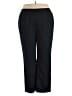 Kasper 100% Polyester Solid Black Dress Pants Size 18 - photo 1