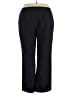 Kasper 100% Polyester Solid Black Dress Pants Size 18 - photo 2