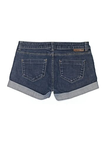 Moto Denim Shorts (view 2)