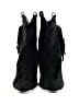 Schutz 100% Leather Solid Black Ankle Boots Size 9 - photo 2