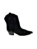 Schutz 100% Leather Solid Black Ankle Boots Size 9 - photo 1