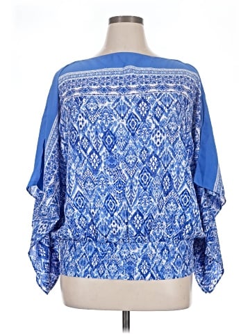 Cato 3/4 Sleeve Blouse (view 1)