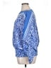 Cato 100% Polyester Blue 3/4 Sleeve Blouse Size 14 - photo 5