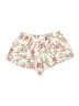 Forever 21 100% Polyester Floral Ivory Shorts Size M - photo 1
