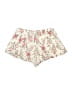 Forever 21 100% Polyester Floral Ivory Shorts Size M - photo 2